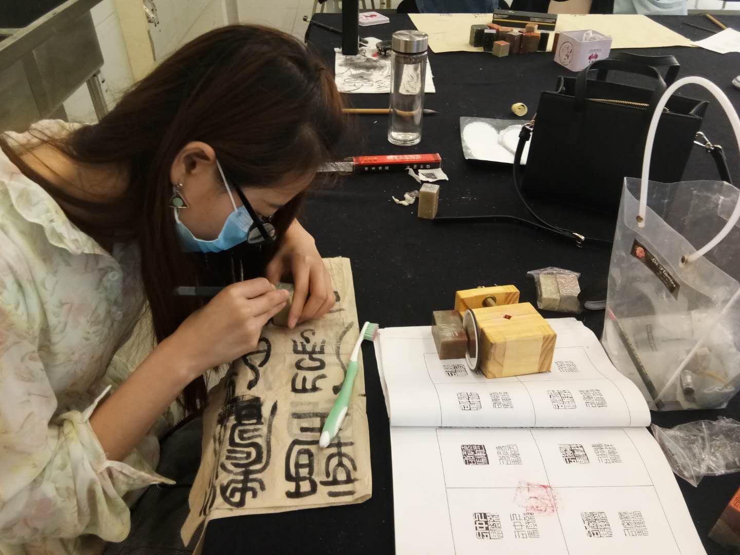 2017級書法研究生亢艷宏練習篆刻 2017級書法研究生亢艷宏練習篆刻